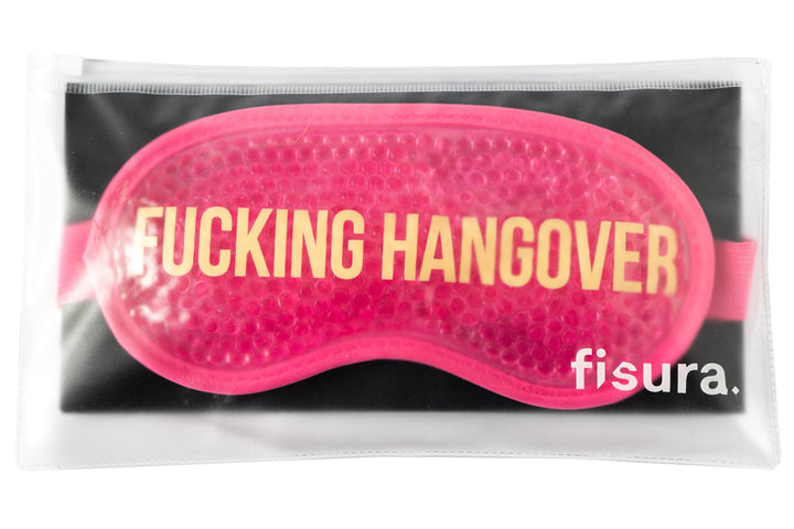 Pink Gel Eye Mask "Fucking Hangover"