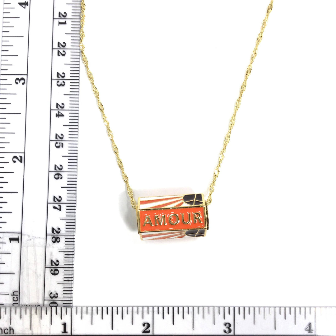 AMOUR Charm Necklace