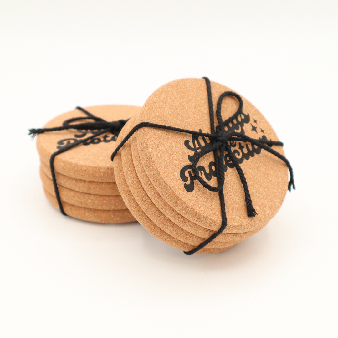 Cork Coaster Always Use Protection
