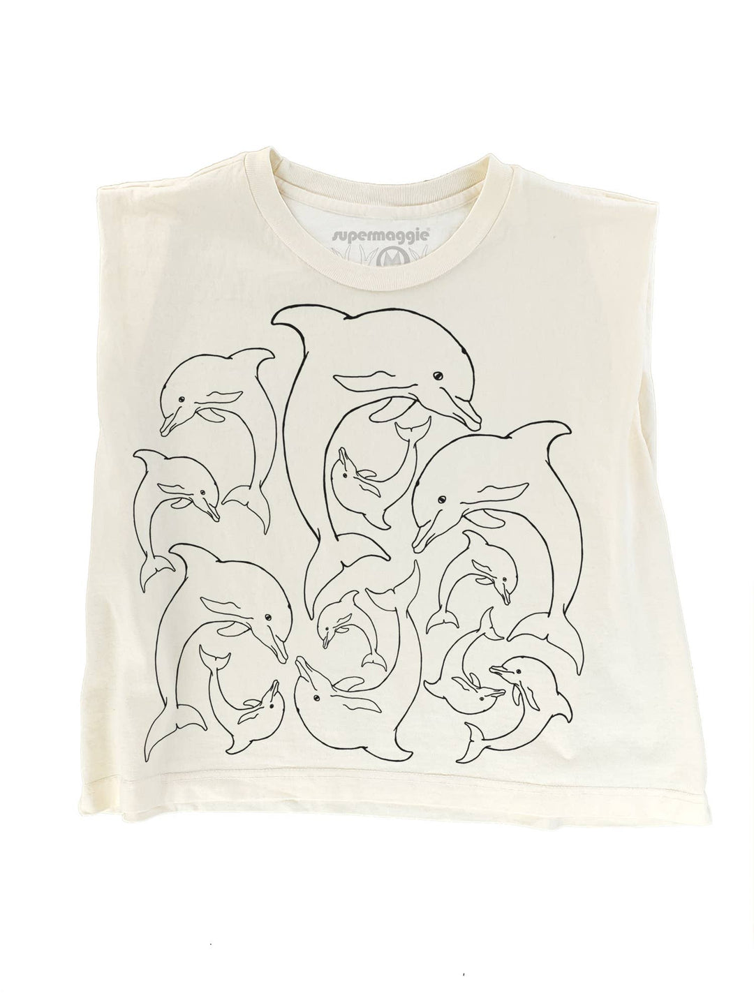 Dolphins Maisie Heavyweight Muscle Tee