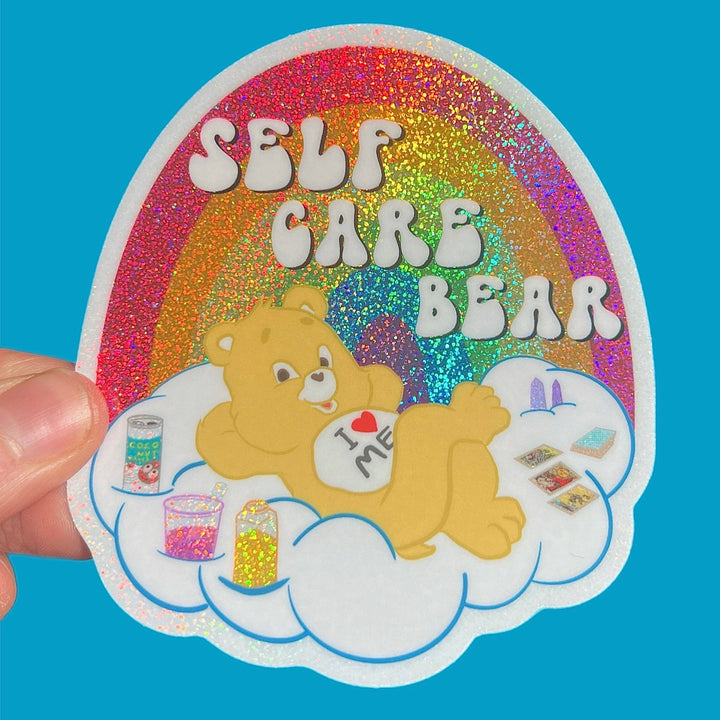 Self Care Bear Sticker