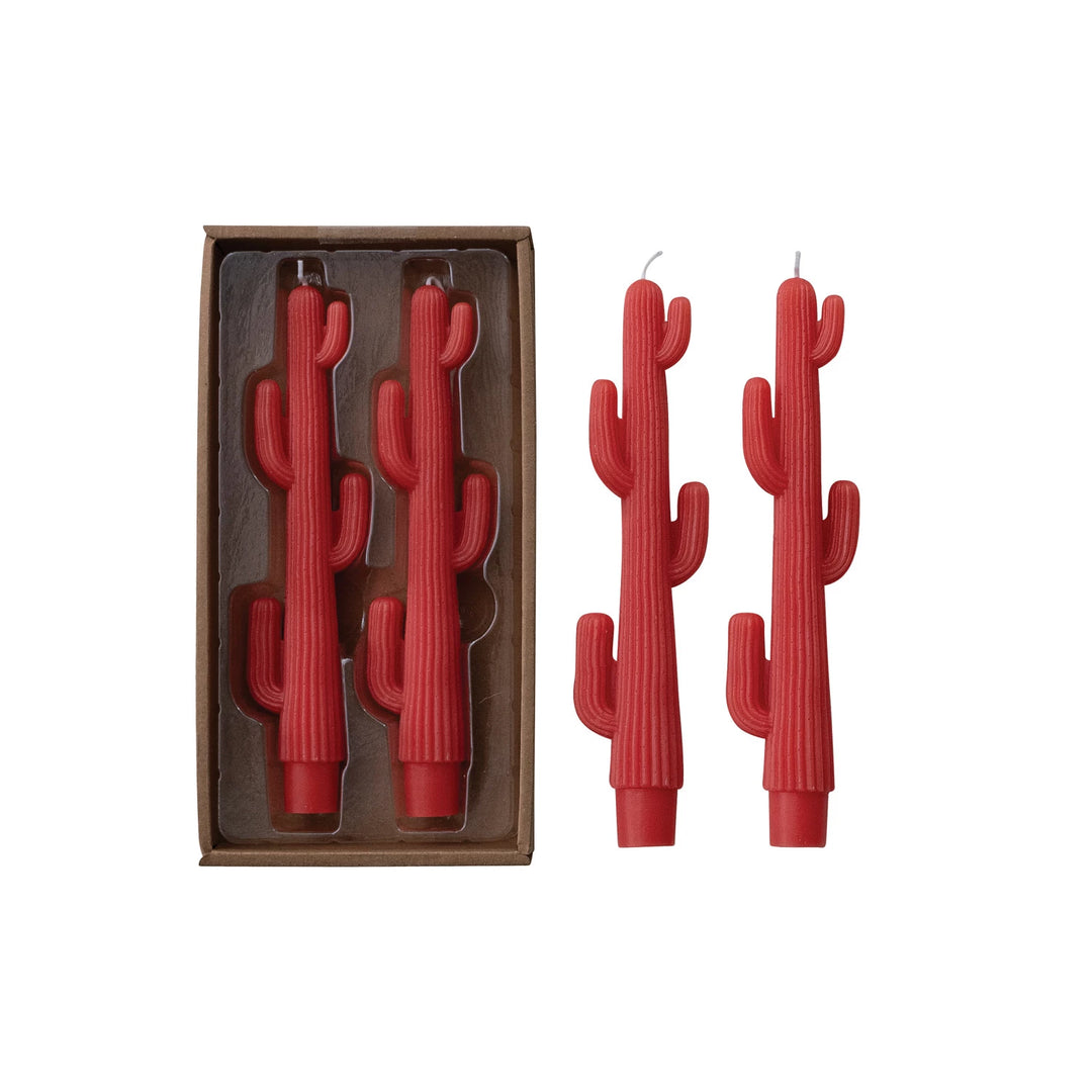 Cactus Taper Candles