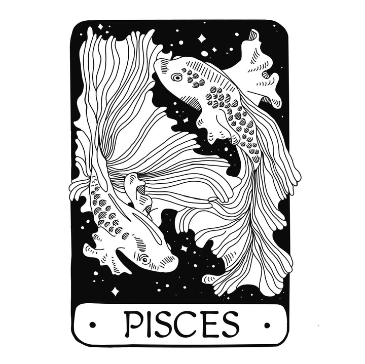 Zodiac Pisces Sticker