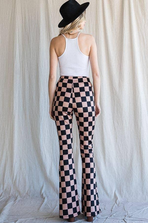 Checkered Pants - For the love, LV