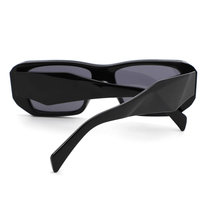 Oversized Angular Rectangle Sunglasses
