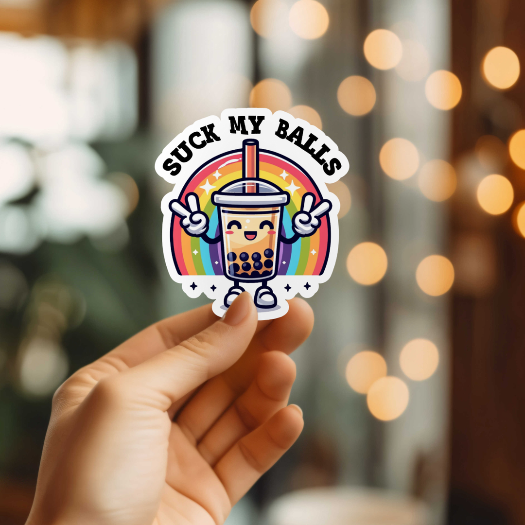 Boba Tea Sticker