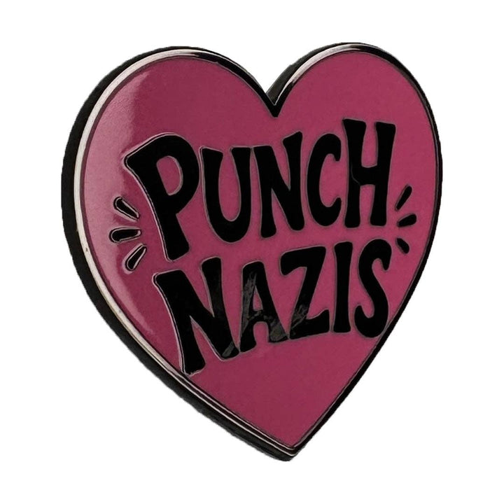 Punch Nazis Pin