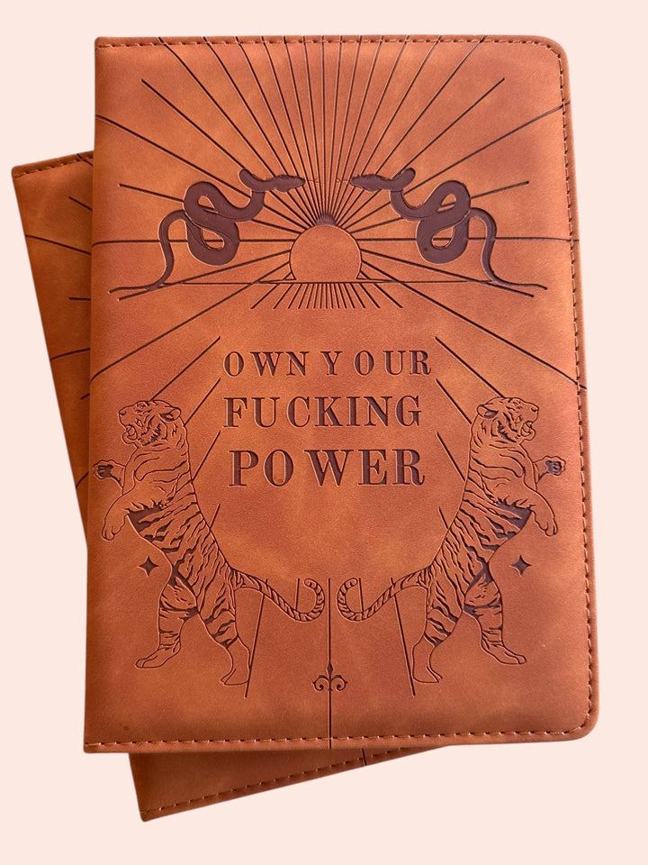 Own Your Fucking Power Vegan Journal