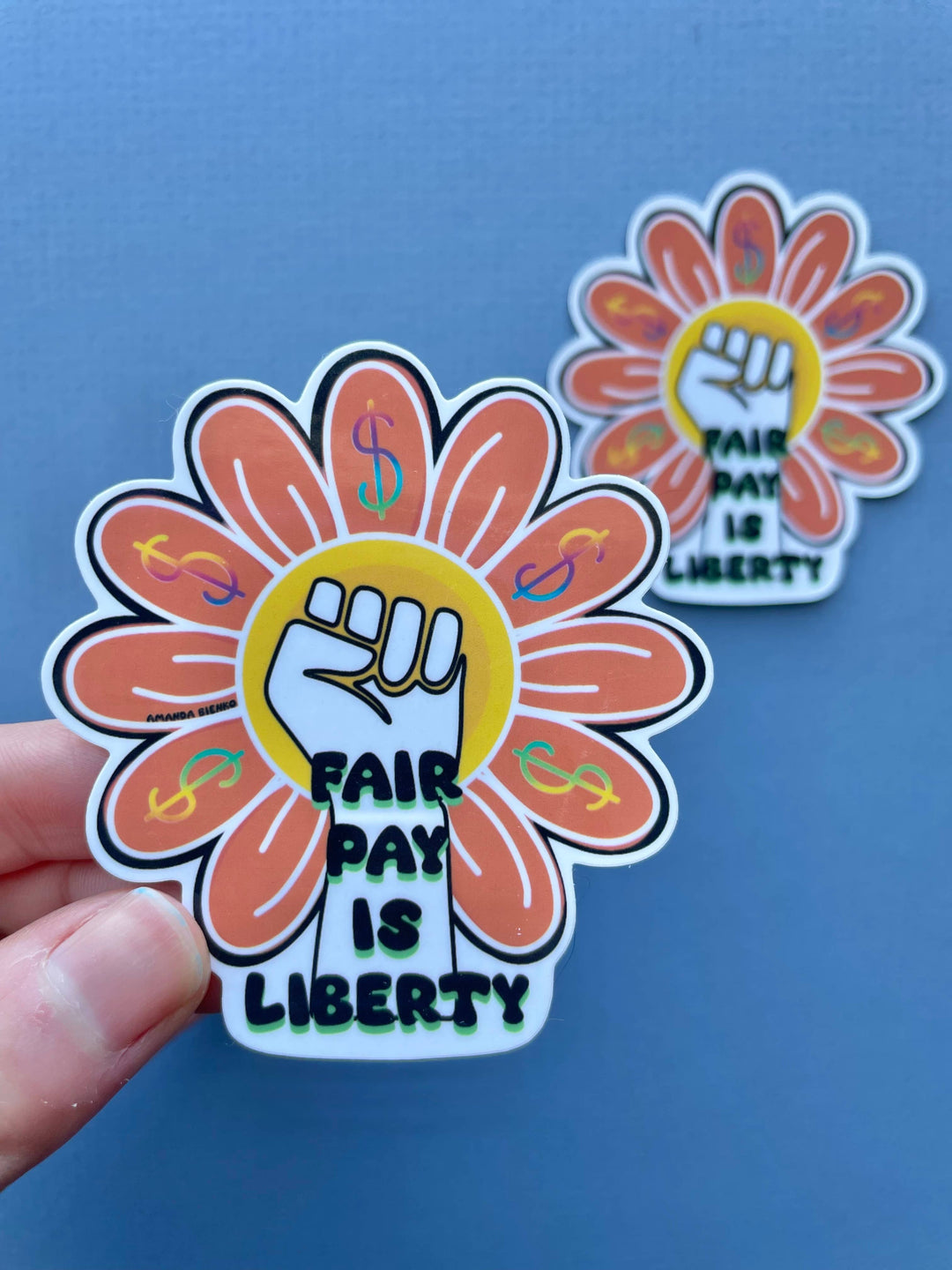 Fair Pay Activist Feminist  Sticker