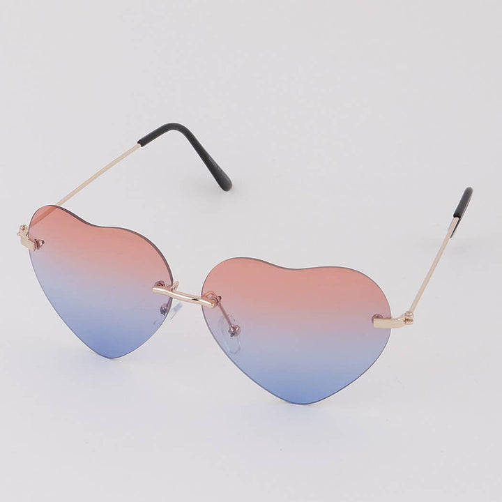 Gradient Heart Sunglasses