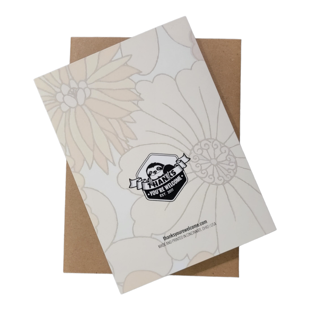 Thank You For Being A Friend - Rose - Betty White Greeting Card