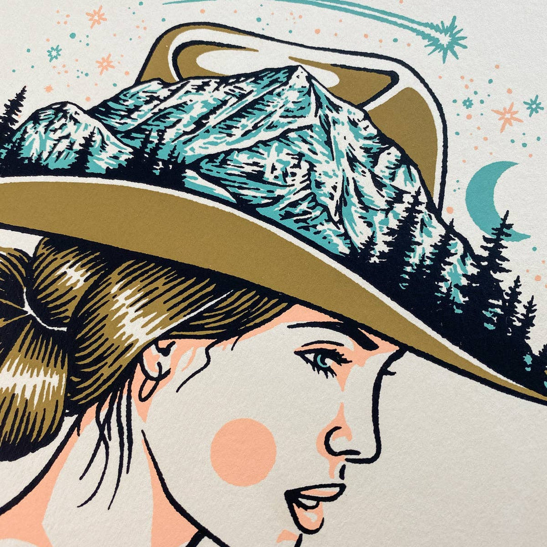 Mountain Woman Print