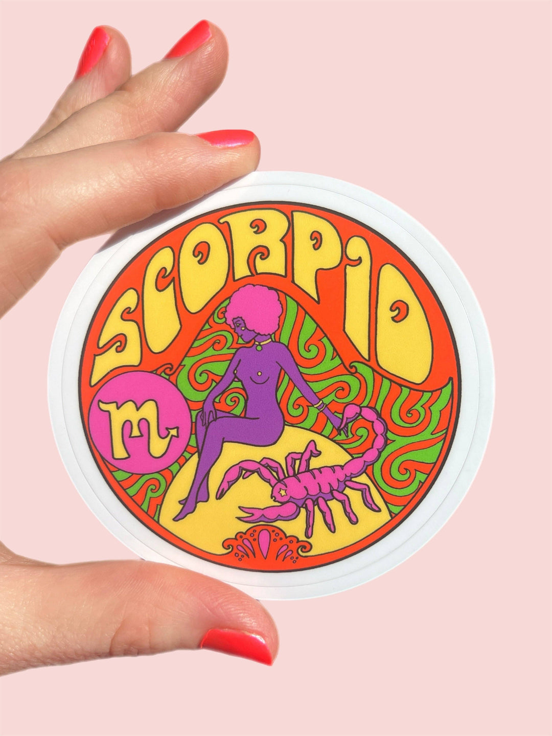 Scorpio Zodiac Sticker