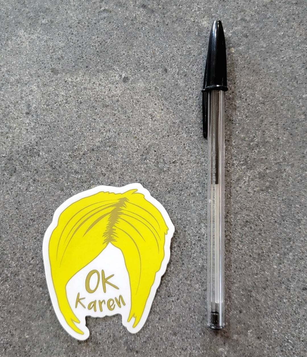 CLOSEOUT - OK Karen Sticker