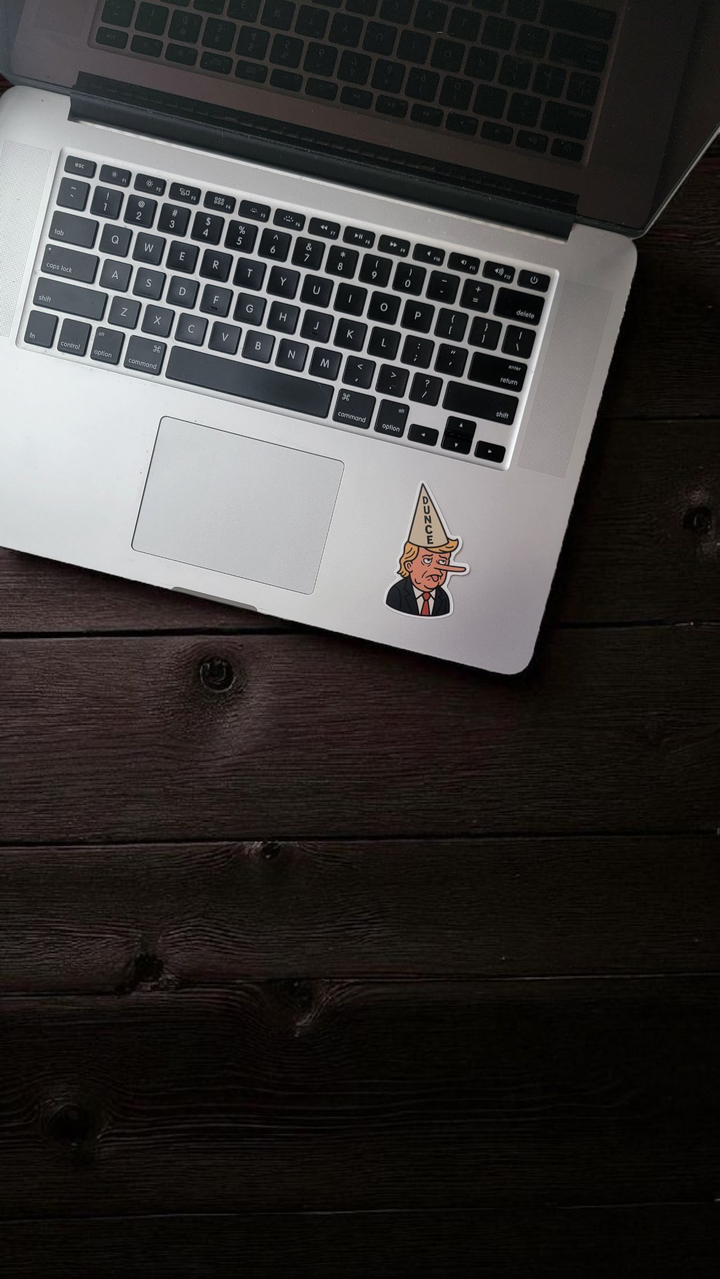 Dunce Sticker