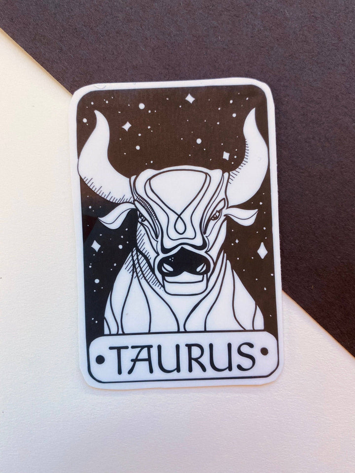 Zodiac Taurus Sticker