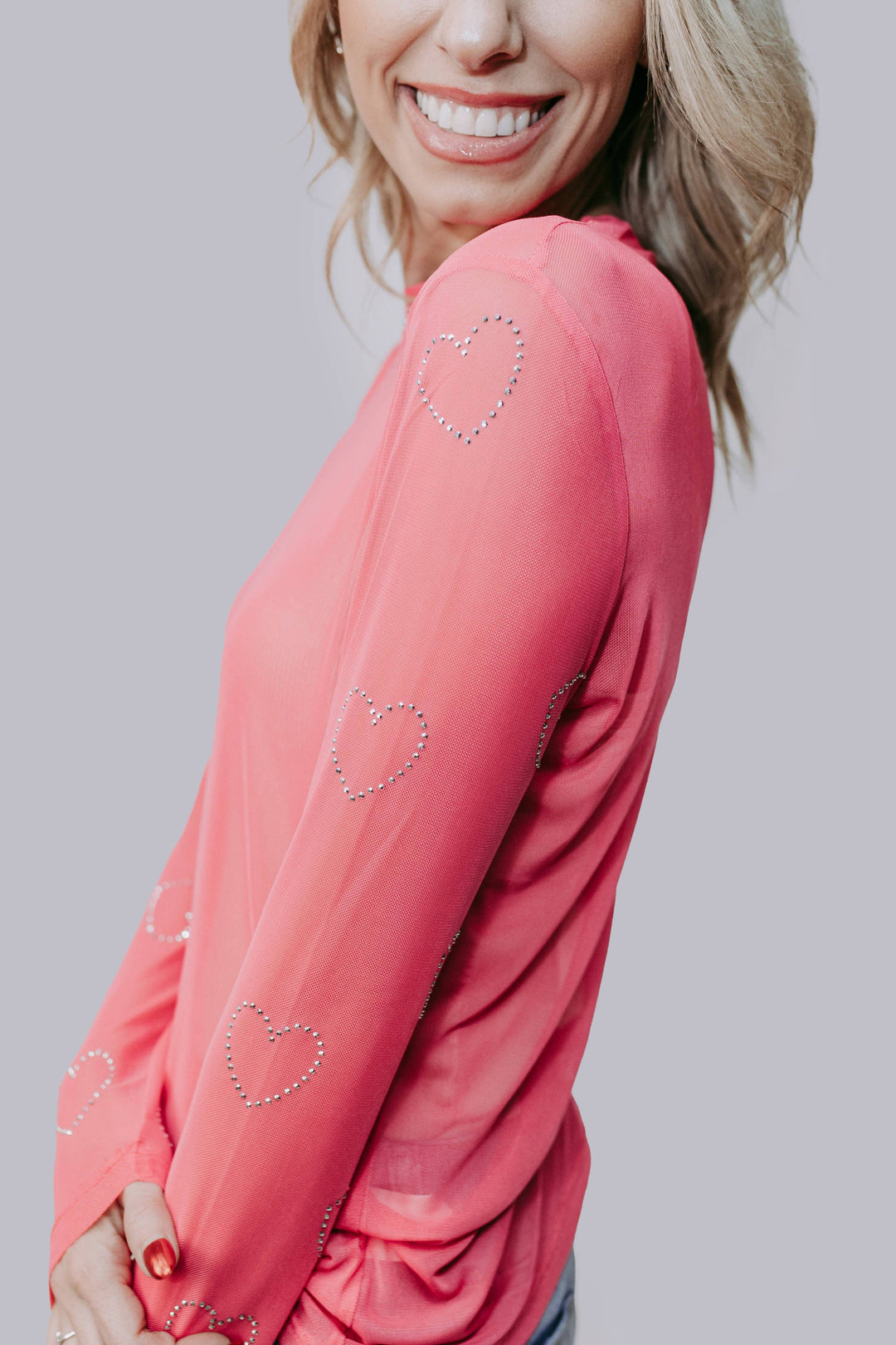 XOXO Mesh Top