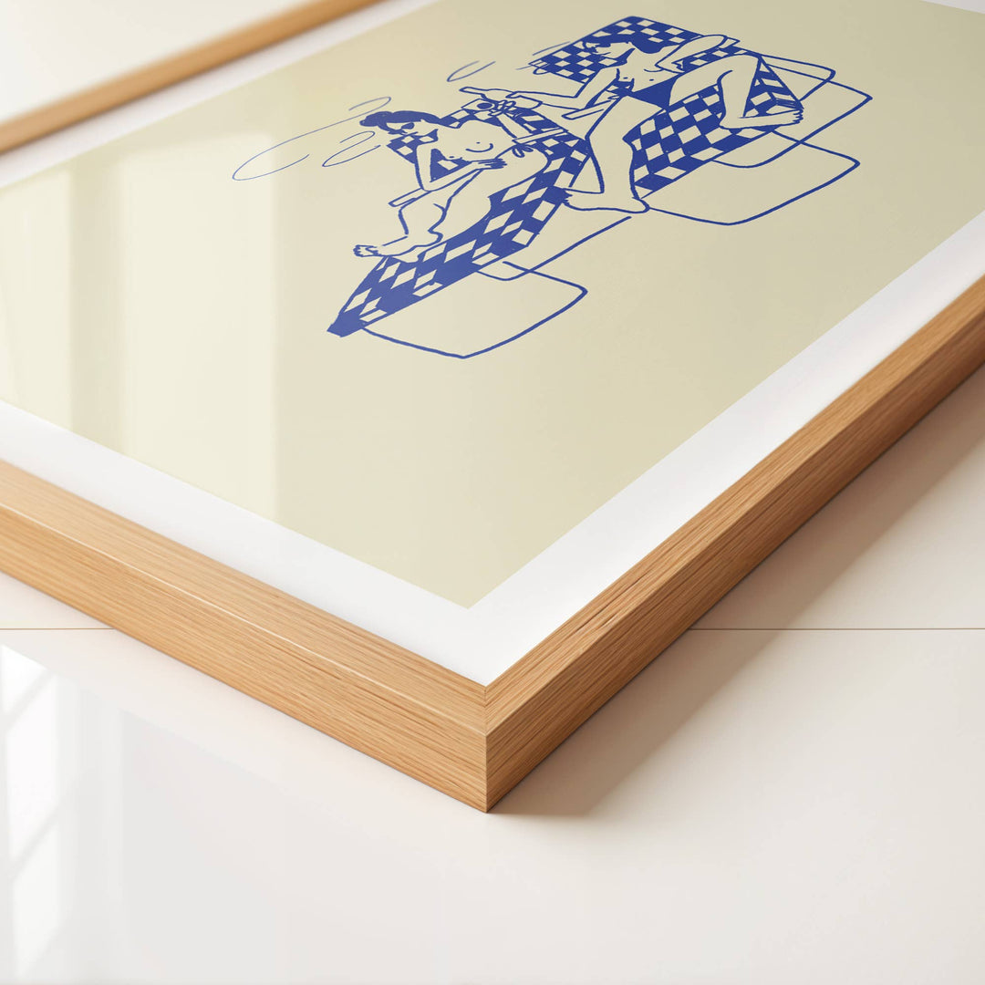 Swim Club Art Print