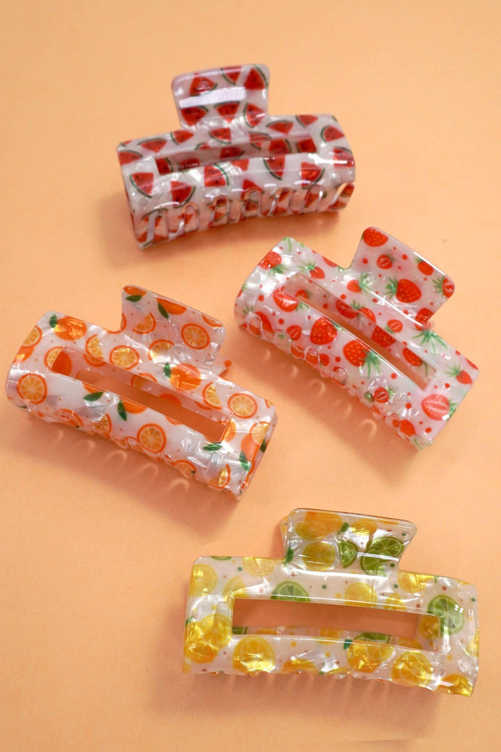 FRUIT HAIR CLAW CLIP