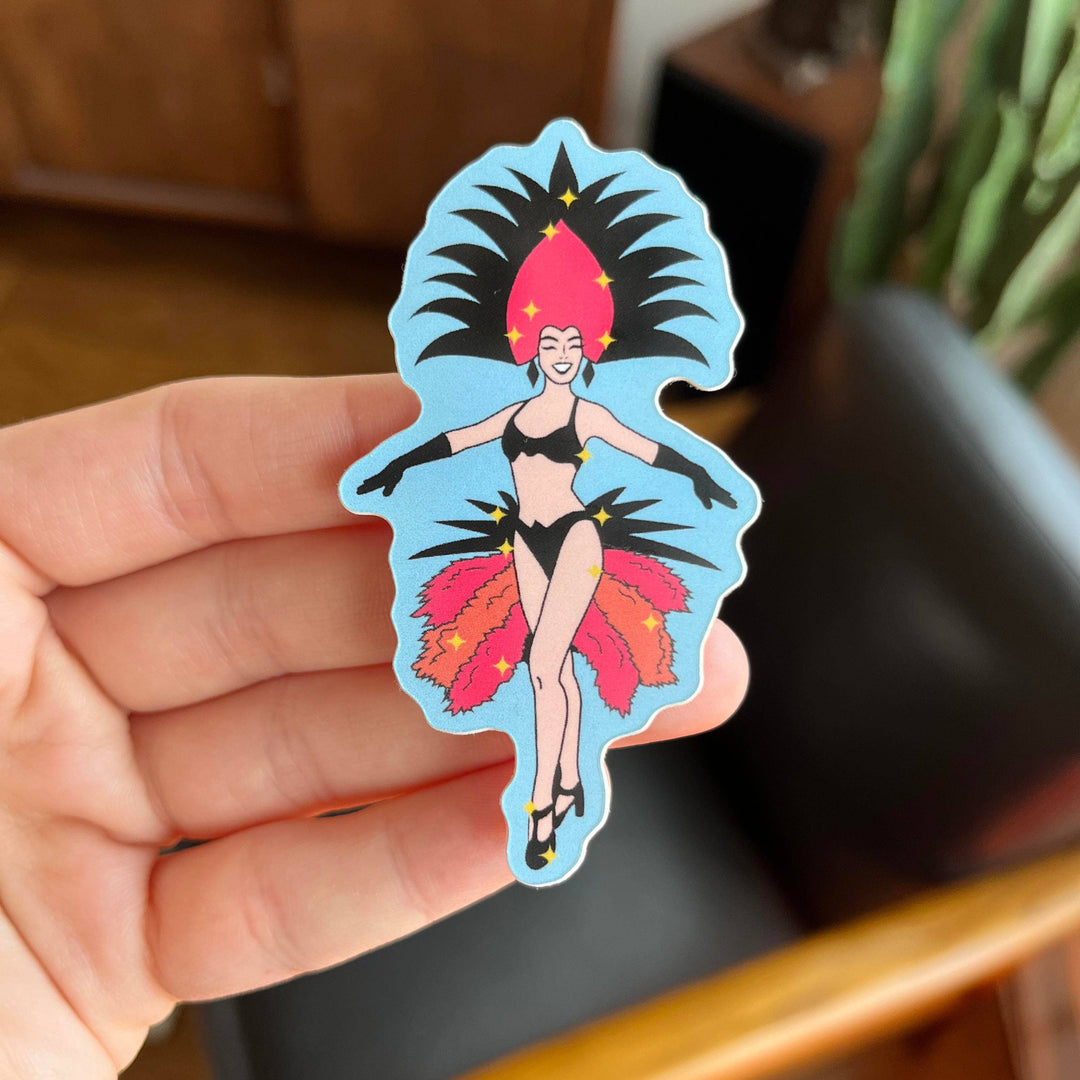 Showgirl Sticker