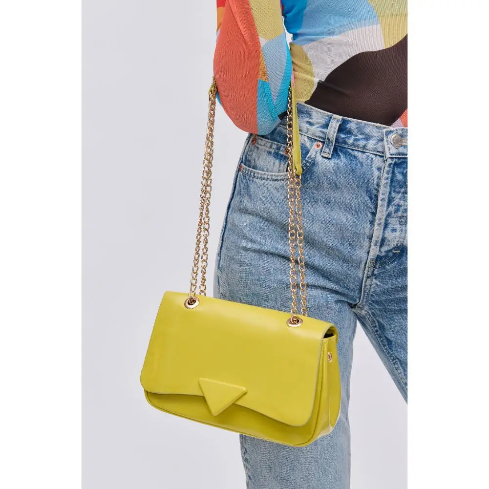 Urban Expressions Colette Crossbody Chartreuse