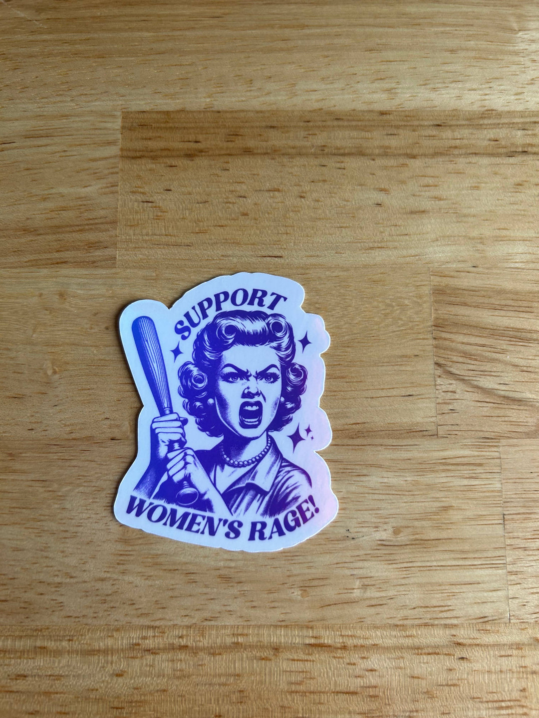 "Support Women's Rage" Sticker