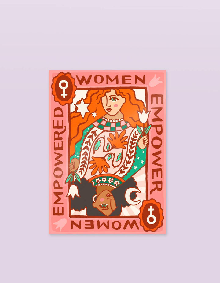 Empowered Women Sticker
