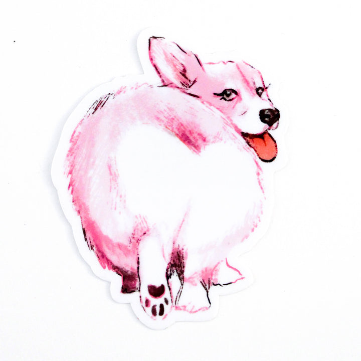 Corgi Cutie Vinyl Sticker