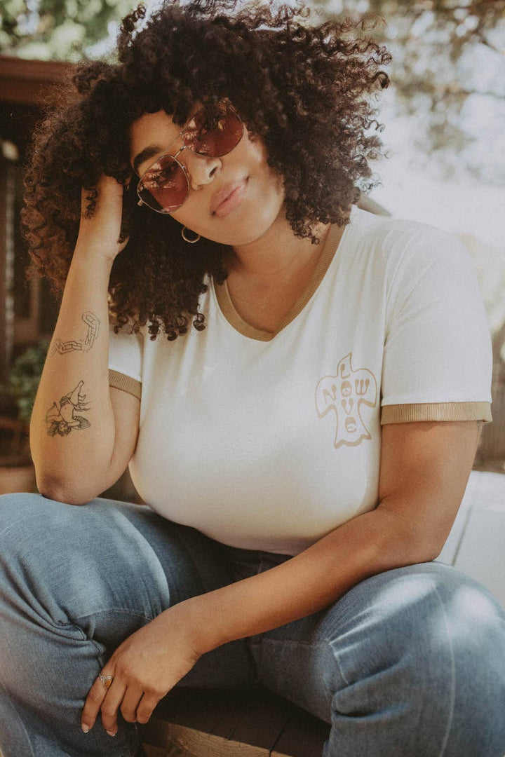 Love Now Women's Fitted Ringer