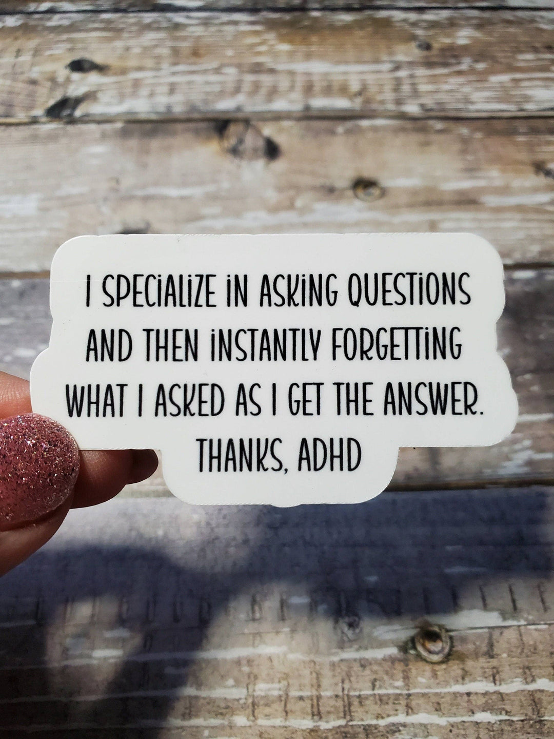 ADHD Sticker