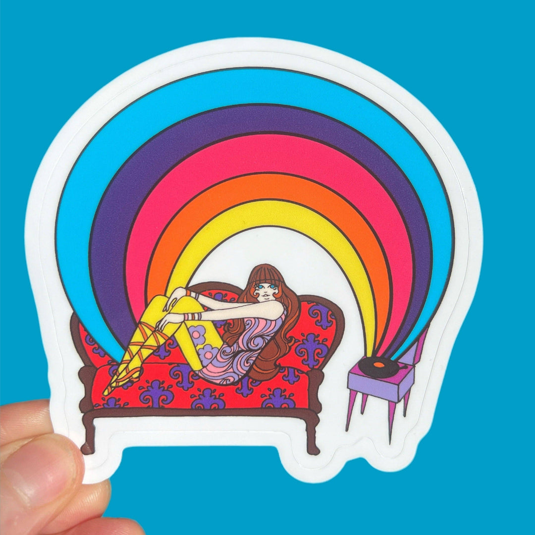 Vinyl Record Lover Sticker