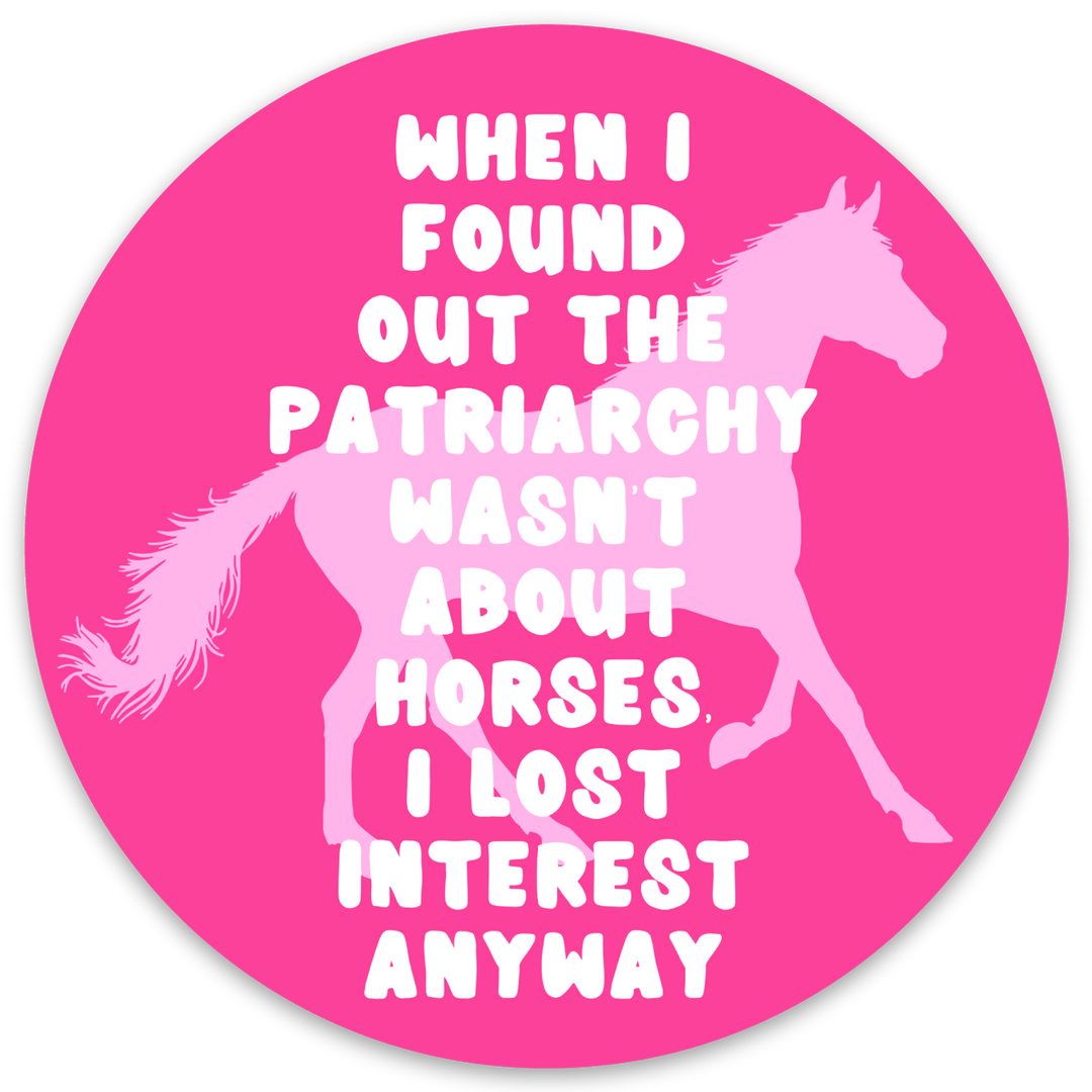 Smash the Patriarchy Stickers