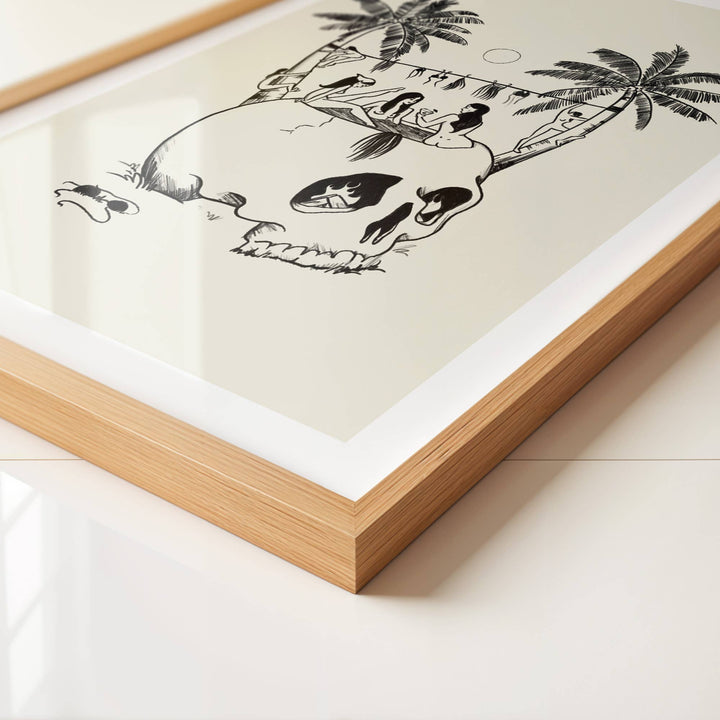 The Freaky Tiki Art Print