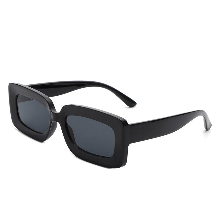 Rectangle Flat Lens Fashion Tinted Square Sunglasses - For the love, LV