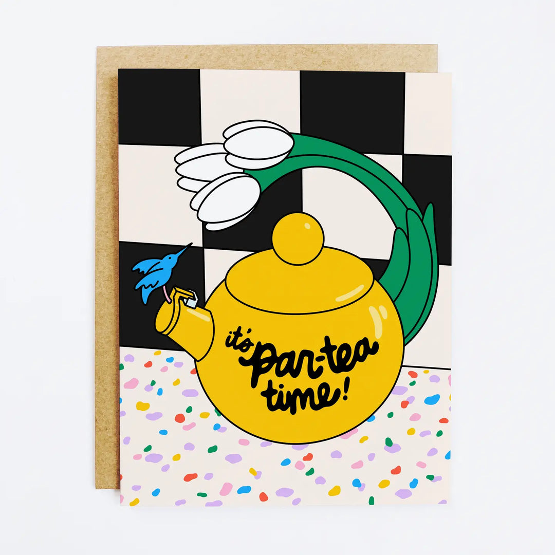 Par-tea Time Card - Greeting Card