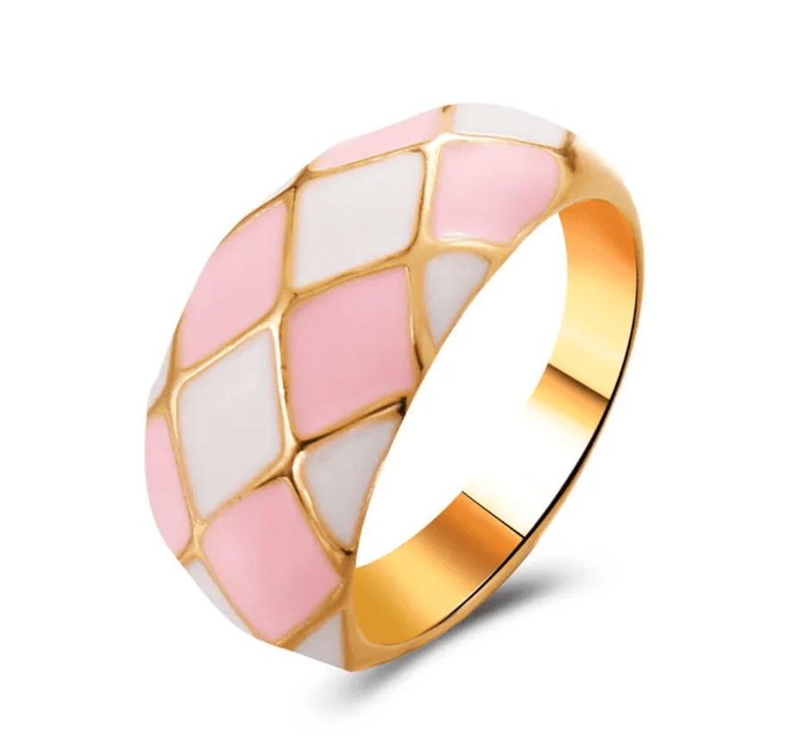 Geometric Ring - For the love, LV