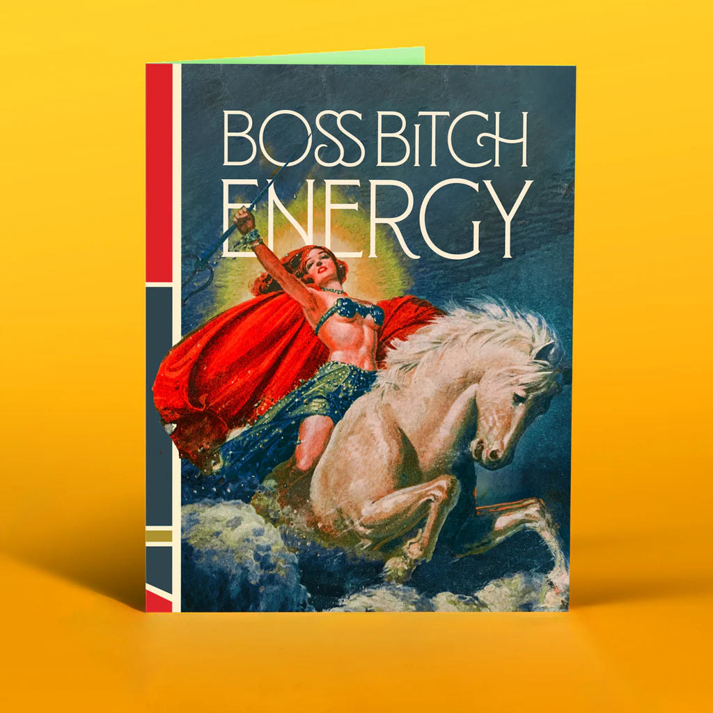 Boss Bitch Energy - Greeting Card