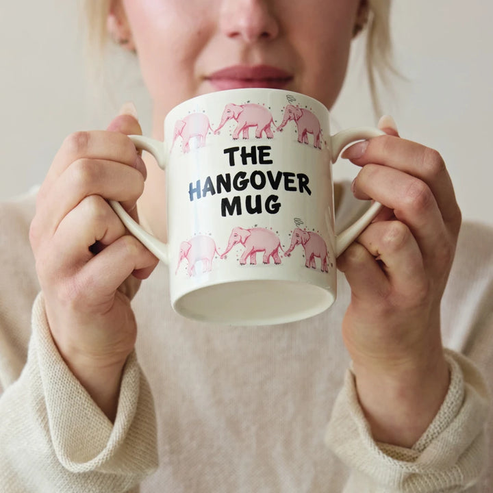 Pink Elephant Hangover Mug
