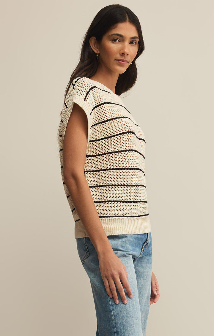 Z Supply Ines Striped Sweater