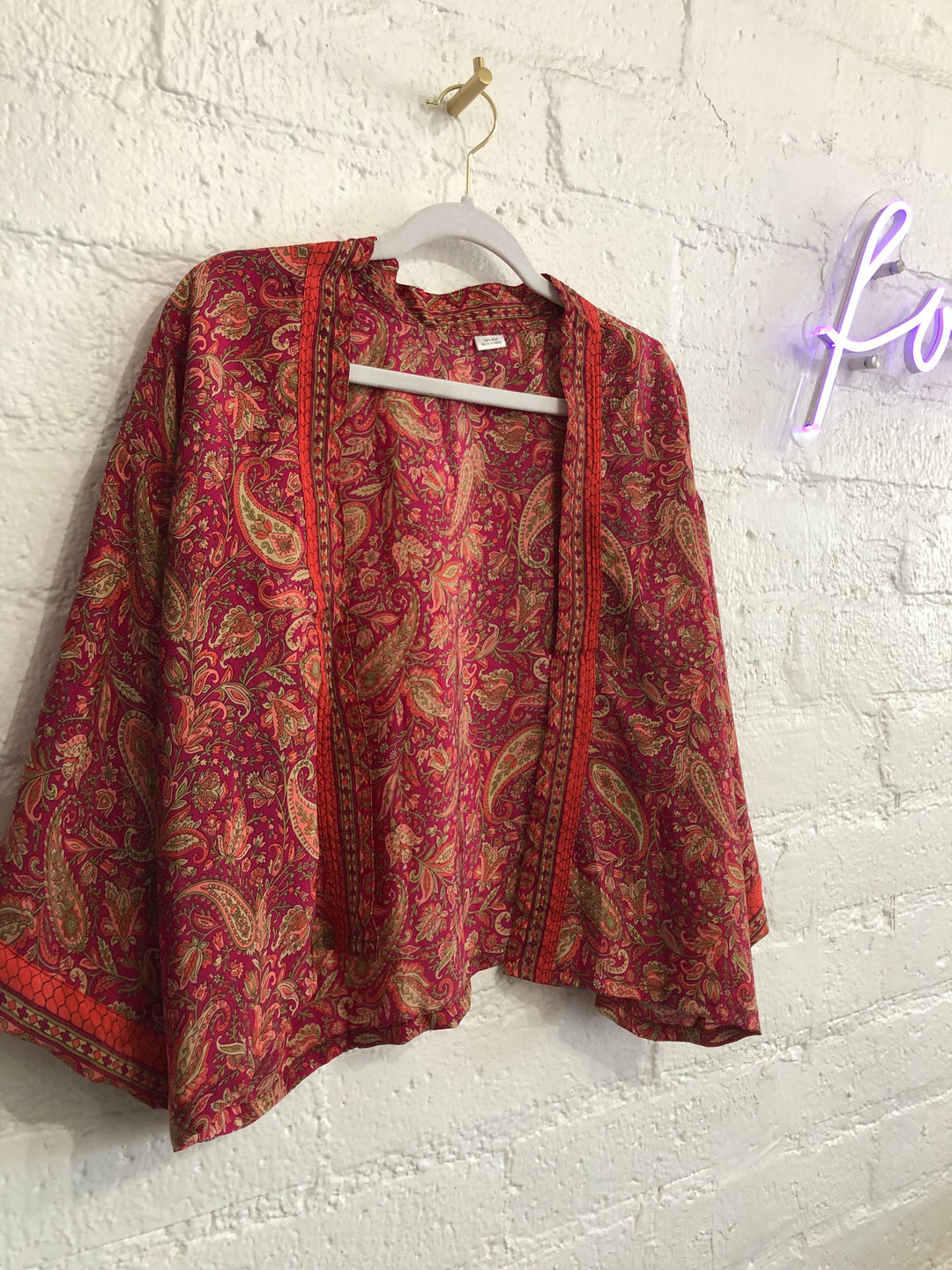 Weeping Willow Textiles- 100% Silk Light and Airy Kimono jackets