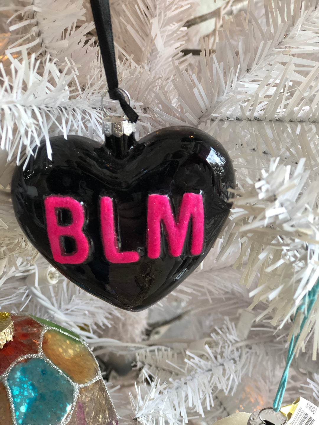 Cody & Foster Ornament - BLM Heart