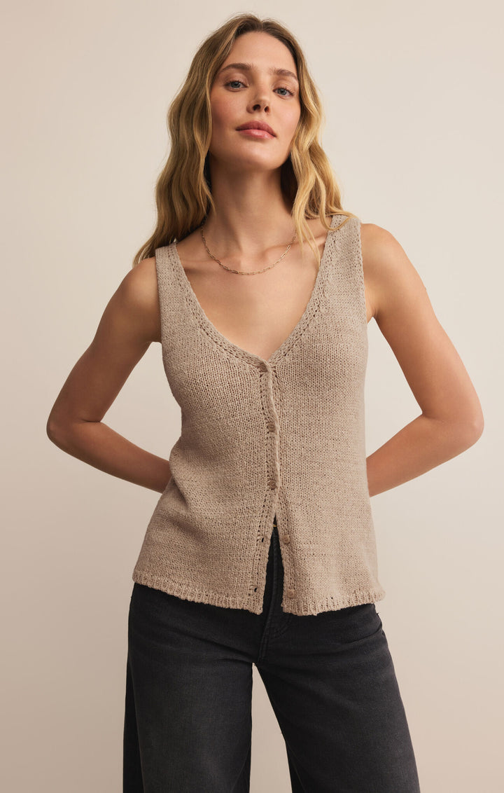 Z Supply Mage Sweater Vest - Natural