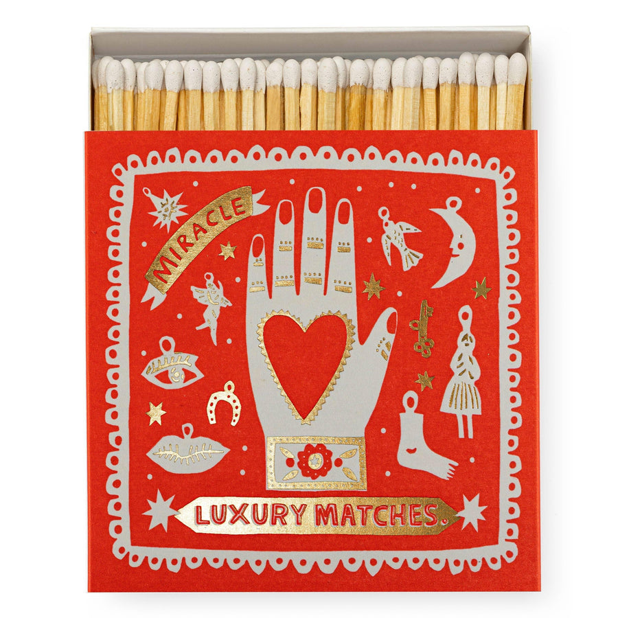 Miracle Luxury Matches Square Matchbox - For the love, LV