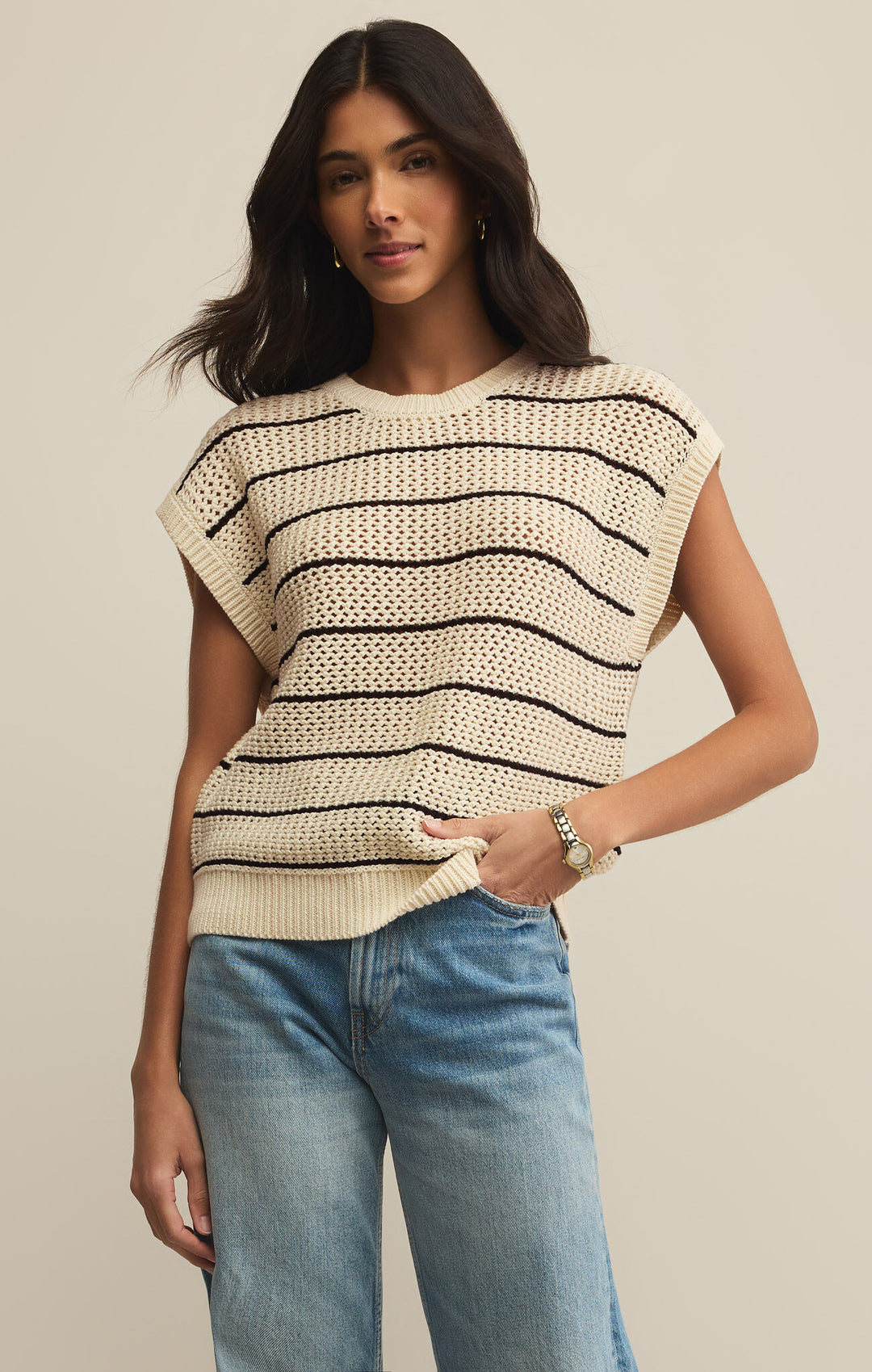 Z Supply Ines Striped Sweater