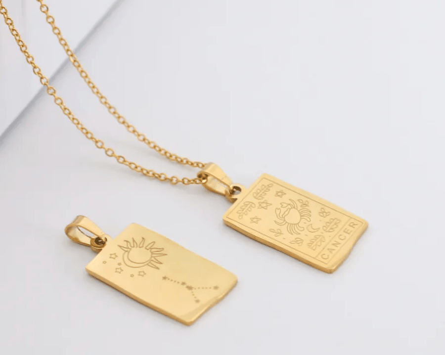 Nihao Necklaces Cancer Zodiac Sign Necklaces - Cancer