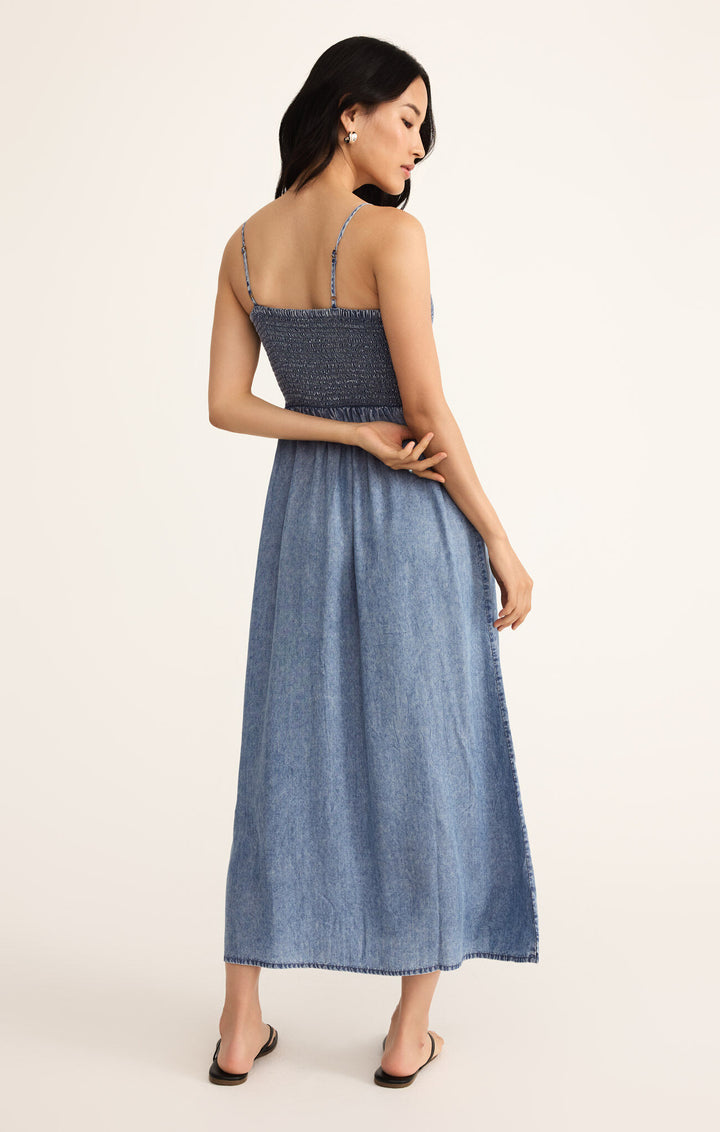 Z Supply Bayside Chambray Maxi Dress