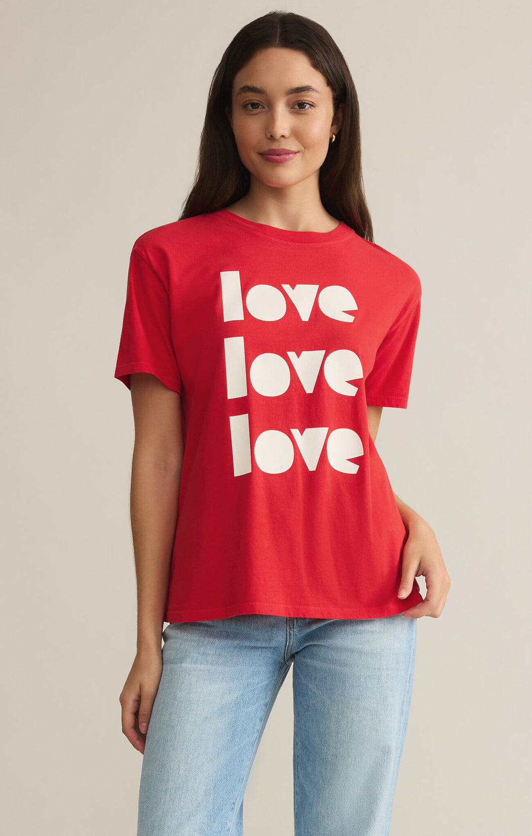 Z Supply In Love Boyfriend Tee