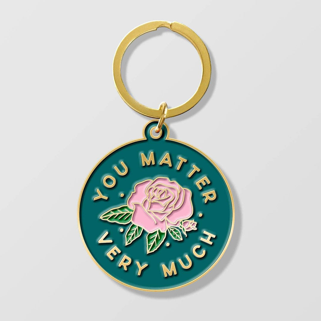 Reminder Enamel Keychain - For the love, LV