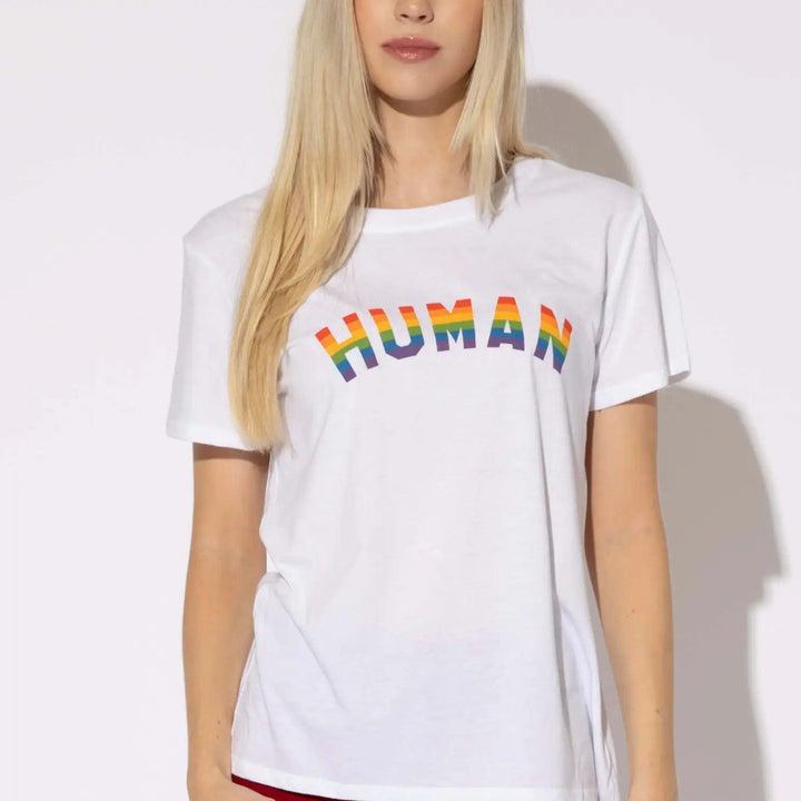 Sub_Urban Riot Human Rainbow Classic White Tee - For the love, LV