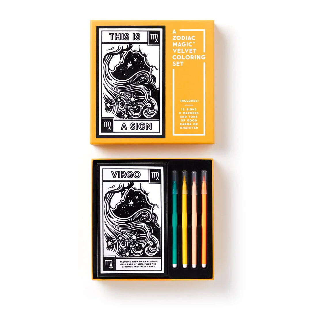 A Zodiac Magic Coloring Set